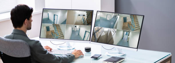 Watching Video From CCTV Security Cameras On Computer